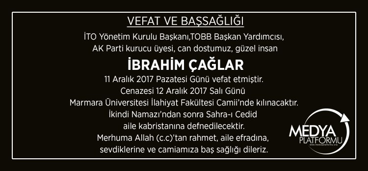Vefat ve Başsağlığı